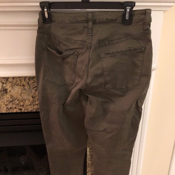 Olive green skinny jeans - Picture 3 of 3